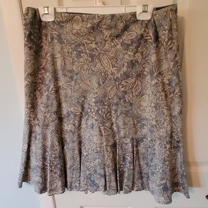 Chaps light blue skirt size large